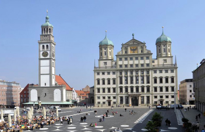 Stadtgebiet Augsburg